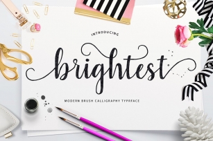 Brightest Font Download