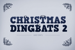 Christmas Dingbats 2 Font Font Download