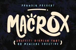 Macrox Graffiti Display Font Font Download