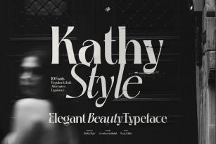 Kathy Style - Elegant beauty serif Font Download