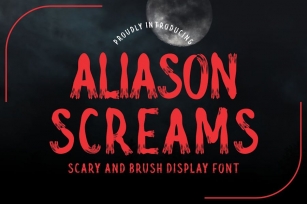 Aliason Screams Font Download