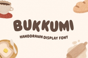 Bukkumi - Handdrawn Display Font Font Download
