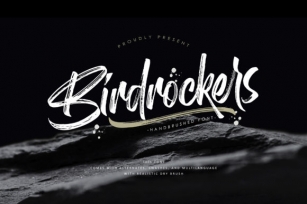 Birdrockers Font Download