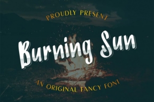 Burning Sun Font Download