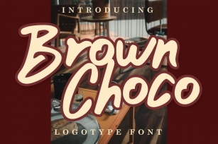 Brown Choco  Logo Font Font Download