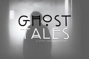 Ghost Tales - A Spooky Handwritten Font Font Download