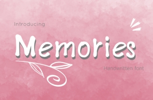 Memories Font Download