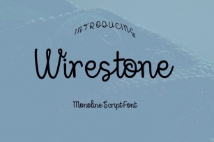 Wirestone Font Font Download