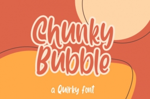 Chunky Bubble Font Download