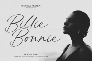 Billie Bonnie Font Download
