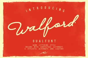 Walfords Font Download