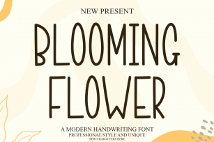 Blooming Flower Font Download