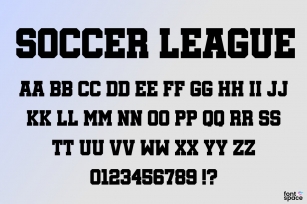 Soccer League Font Download
