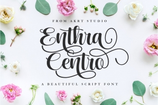 Enthra Centro Font Download