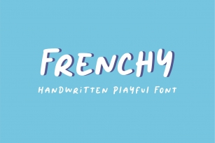 Frenchy - Handwriting Font Download