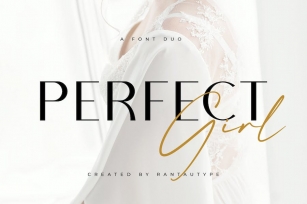 Perfect Girl A Font Duo Font Download