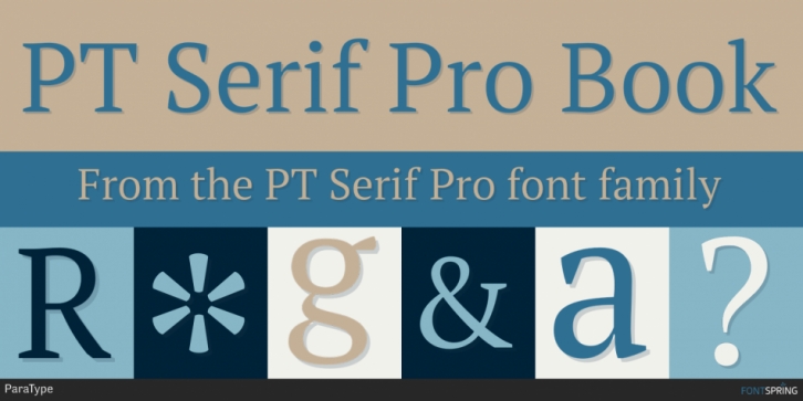 PT Serif Pro Font Download