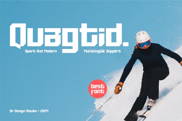 Quagtid - Sport & Logo Font Font Download