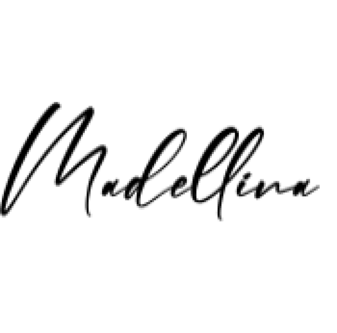 Madellina Font Preview