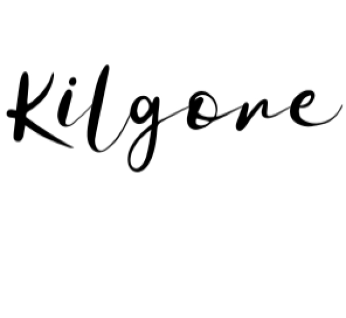 Kilgore Font Preview
