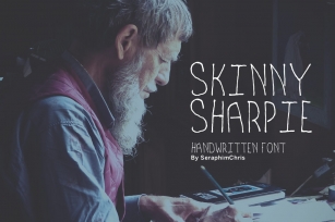 Skinny Sharpie Font Download