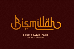 Bismillah Scrip Font Download