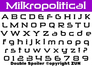 Milkropolitical Font Download