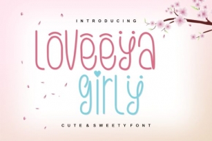 Loveeya Girly Font Download