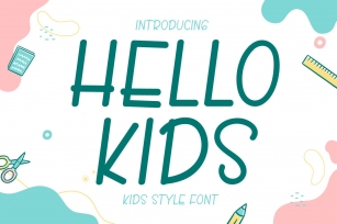 Hello Kids Font Download