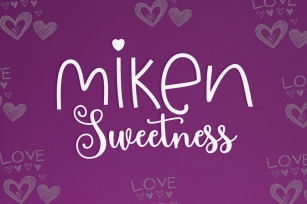 Miken Sweetness Duo duo Font Download