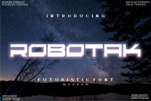 Robotak Font Download