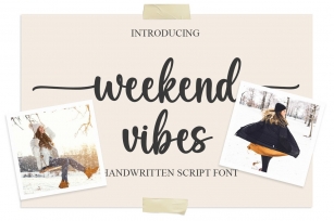 Weekend Vibes Font Download
