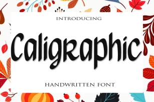 Calligraphic Font Download