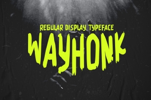 Wayhonk Font Download