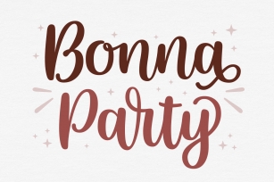 Bonna Party Font Download