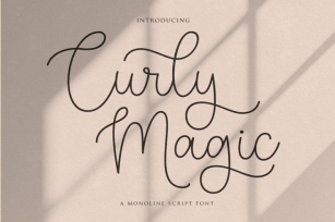 Curly Magic Font Download