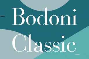 Bodoni Classic Font Font Download
