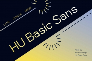 HU Basic Sans Font Font Download
