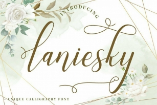 Laniesky Font Font Download
