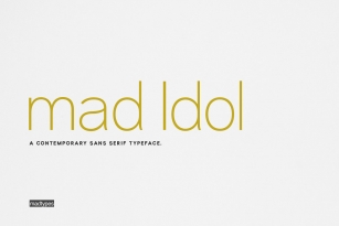 mad Idol Font Font Download