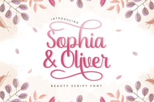 TS Sophia Oliver Font Download