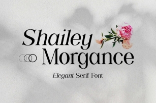 Shailey Morgance Elegant Serif Font Font Download
