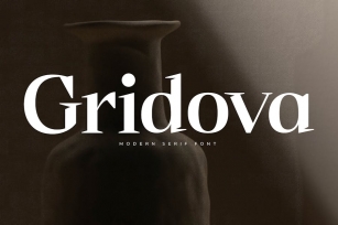 Gridova Modern Serif Font Font Download