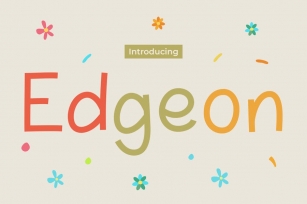Edgeon Script Kids Font Font Download