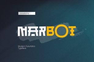 Marbot - Unique  Futuristic Font Font Download