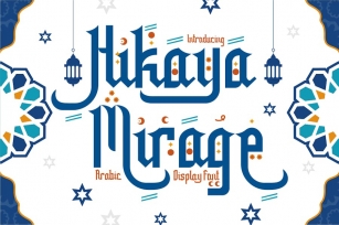 Hikaya Mirage - Arabic Display Font Font Download