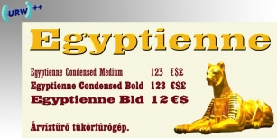 Egyptienne Font Download