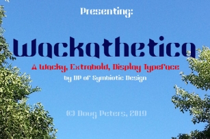 Wackathetica Font Download