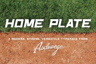 Home Plate Font Download