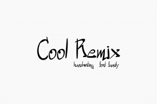 Cool Remix Font Download